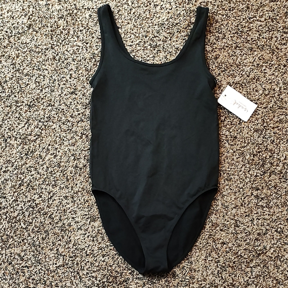 Isabel Maternity | Elegant Black Women's Maternity Bodysuit